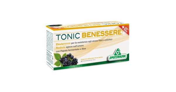 Specchiasol Tonic Benessere 12 Flaconcini 10 Ml Openfarma