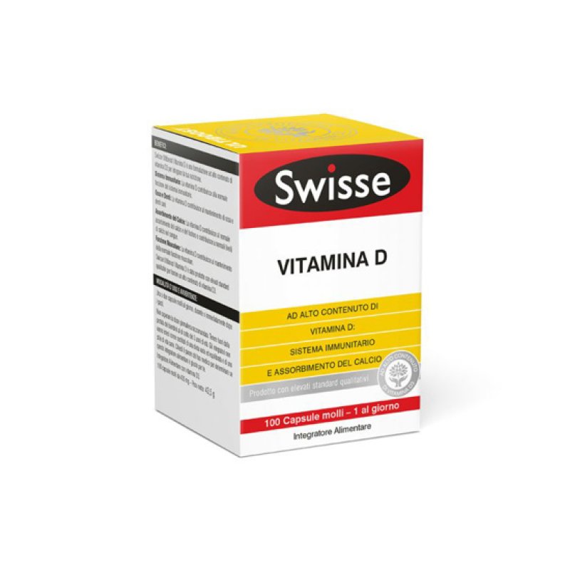 Swisse Vitamina D3 100 Capsule Swisse Vitamina D3 100 Capsule