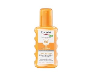 Eucerin  Solare Pelli Sensibili SPF50 Lozione Trasparente Spray 200 ml