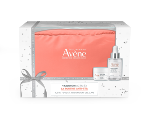 Avene Hyaluron Activ B3 Cofanetto Natale Siero Antirughe 30ml + Crema Viso 7ml + Pochette