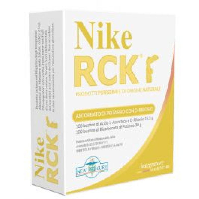 New Mercury Nike Rck Ascorbato Potassio + Ribosio 200 Bustine 45,30 G New Mercury Nike Rck Ascorbato Potassio + Ribosio 200 Bustine 45,30 G