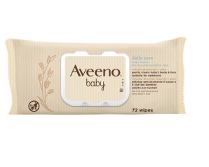 Aveeno Lenitivo Idratante Baby Salviettine Detergenti Delicate Lenitive 72 Pezzi