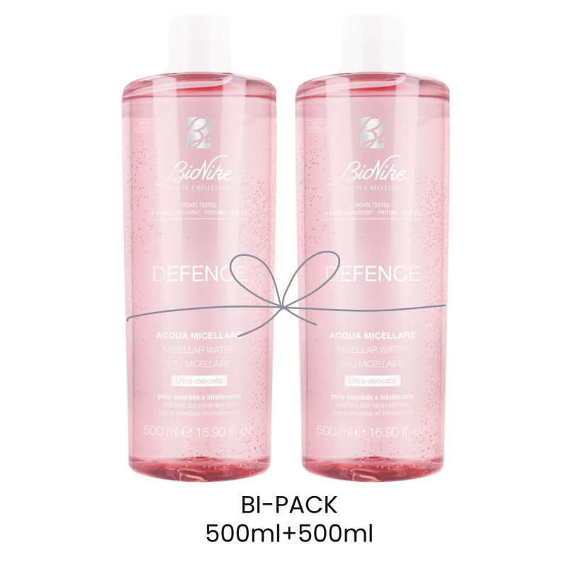 Bionike Defence Acqua Micellare 500ml+500ml Bi-Pack