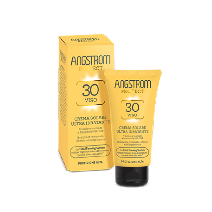 Angstrom Protect SPF30 Viso Crema Solare Ultra Idratante 50 ml Angstrom Protect SPF30 Viso Crema Solare Ultra Idratante 50 ml