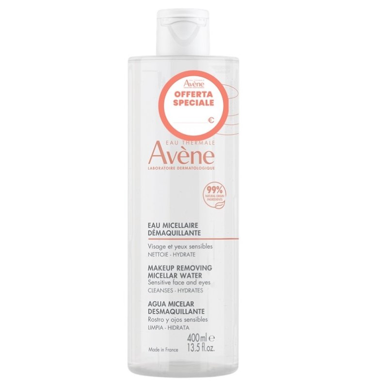 Avène Acqua micellare Viso e Occhi 400 ml Avène Acqua micellare Viso e Occhi 400 ml
