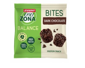 EnerZona  Alimentazione Dieta a ZONA Bites Cioccolato Fondente 40-30-30 1 Minipack da 24 Grammi