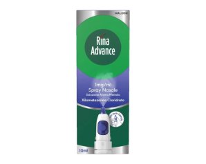 Rina Advance Spray Nasale 1mg/ml Xilometazolina Cloridrato Decongestionante Nasale, 10ml