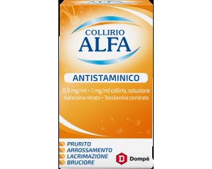 Collirio Alfa Antistaminico 0,8 Mg/Ml + 1 Mg/Ml Collirio, Soluzione Flacone 10 Ml
