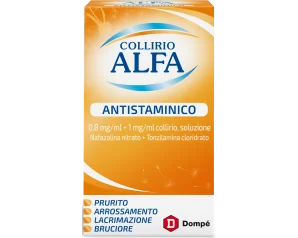 Collirio Alfa Antistaminico 0,8 Mg/Ml + 1 Mg/Ml Collirio, Soluzione Flacone 10 Ml