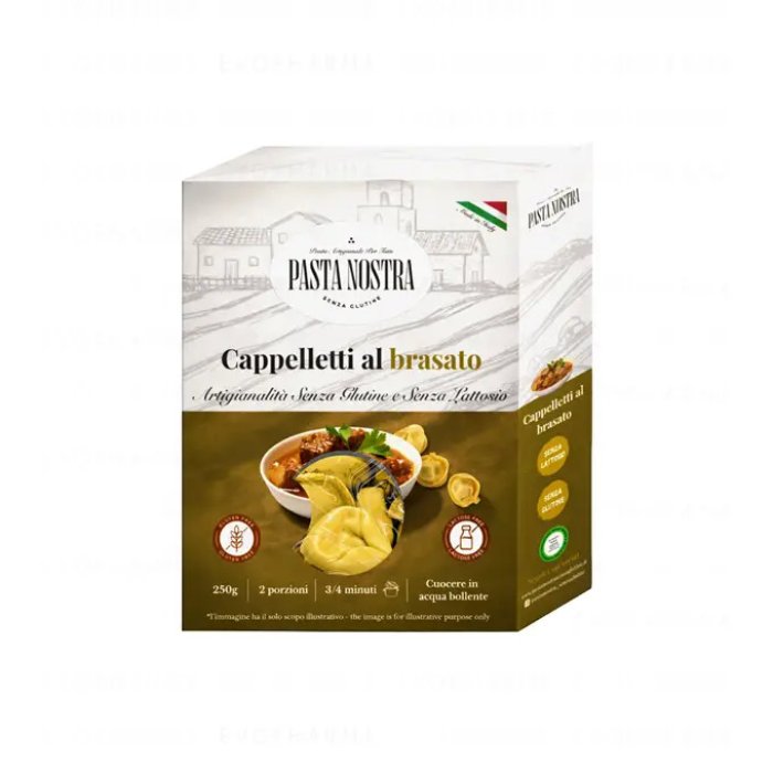 Cappelletti al Brasato di Manzo Senza Glutine Pasta Nostra