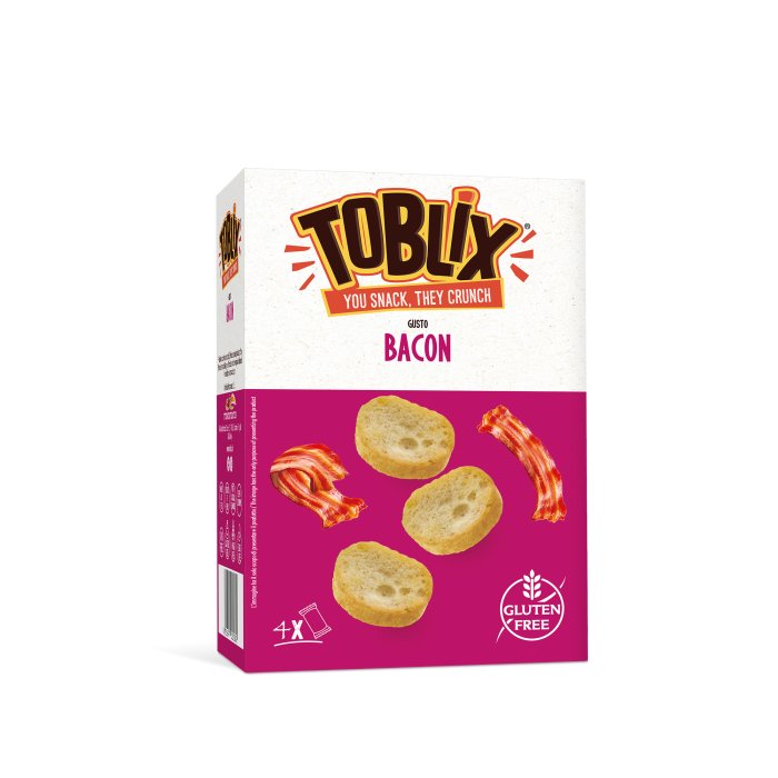 Toblix bacon moramarco crostini senza glutine 100 gr