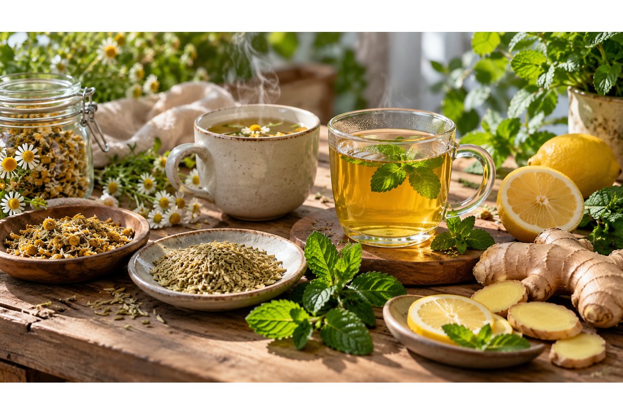 Tisane Neavita: le miscele Relax, Drenante, Limone e Zenzero e Dopo Pasto a confronto