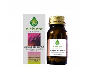 Erbex Artiglio del Diavolo Integratore Alimentare 160 Compresse