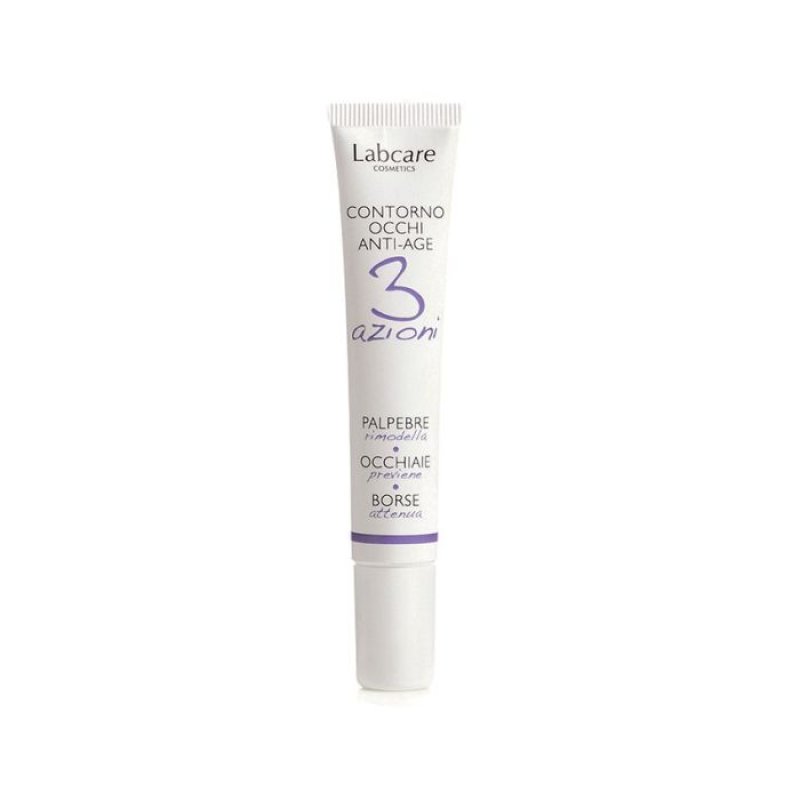 Labcare contorno occhi 3 azioni 15 ml - crema contorno occhi idratante antirughe