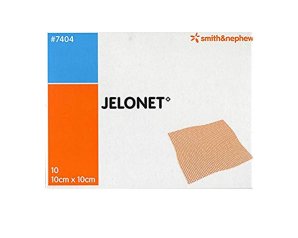 Jelonet Garza Grassa Sterile alla Paraffina Misura 10x10cm 10 Pezzi