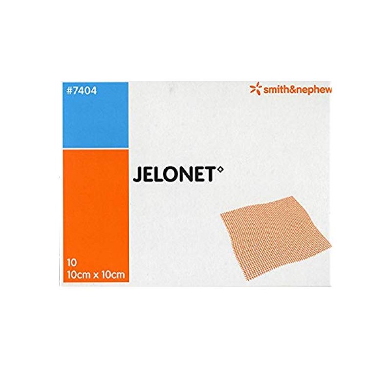Jelonet Garza Grassa Sterile alla Paraffina Misura 10x10cm 10 Pezzi Jelonet Garza Grassa Sterile alla Paraffina Misura 10x10cm 10 Pezzi