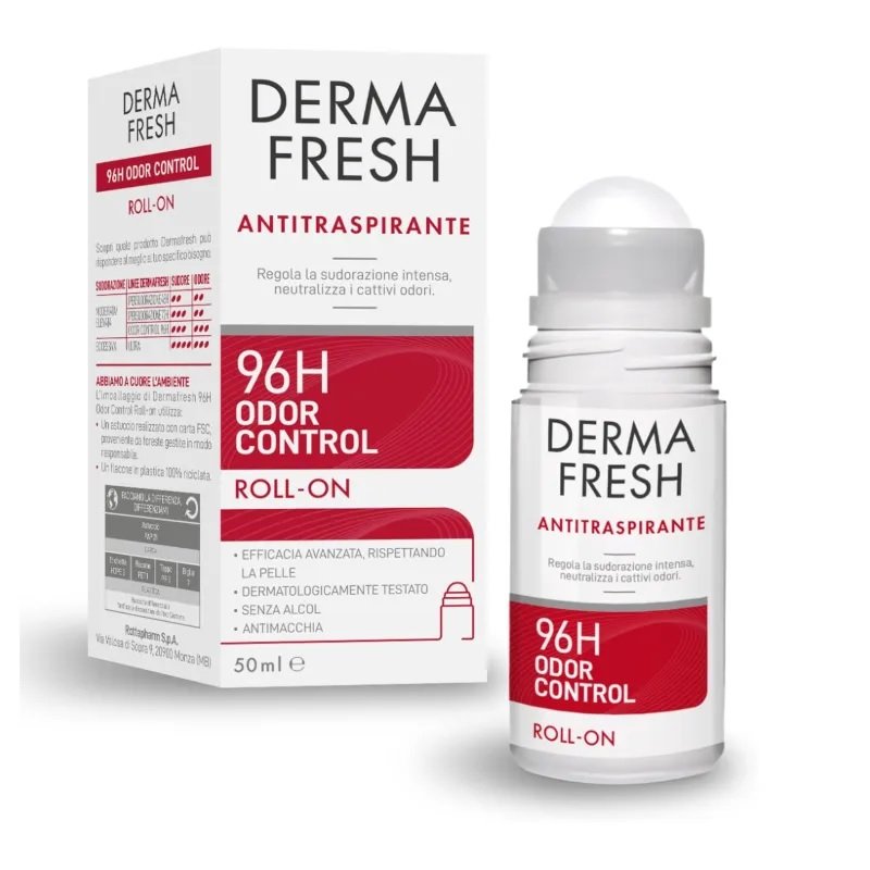 Dermafresh 96h deodorante antitraspirante roll-on 50 ml Dermafresh 96h deodorante antitraspirante roll-on 50 ml