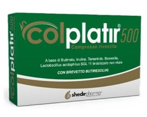 Colplatir 500 integratore per il benessere intestinale 30 compresse