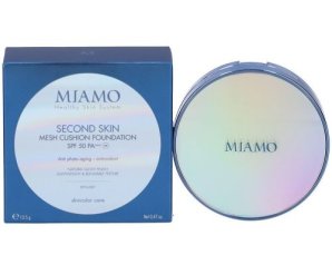 Miamo Second Skin mesh cushion foundation spf 50+ fondotinta tonalità dune 13,5 grammi