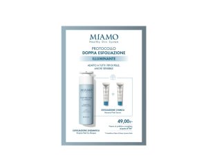 Miamo Protocollo Doppia Esfoliazioni Illuminante Enzyme Peel O2 Masque + Renewal Pelle Serum 2 x 5ml