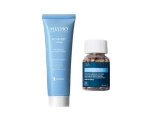 Miamo Protocollo Pelle Acneica Kit con Acnever Cream Crema Viso + Skin Detox Integratore