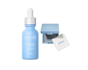 Miamo Protocollo Pelle Lucida Kit con Siero Oil Fee Gel Ultra Mattifier + Blotting Paper