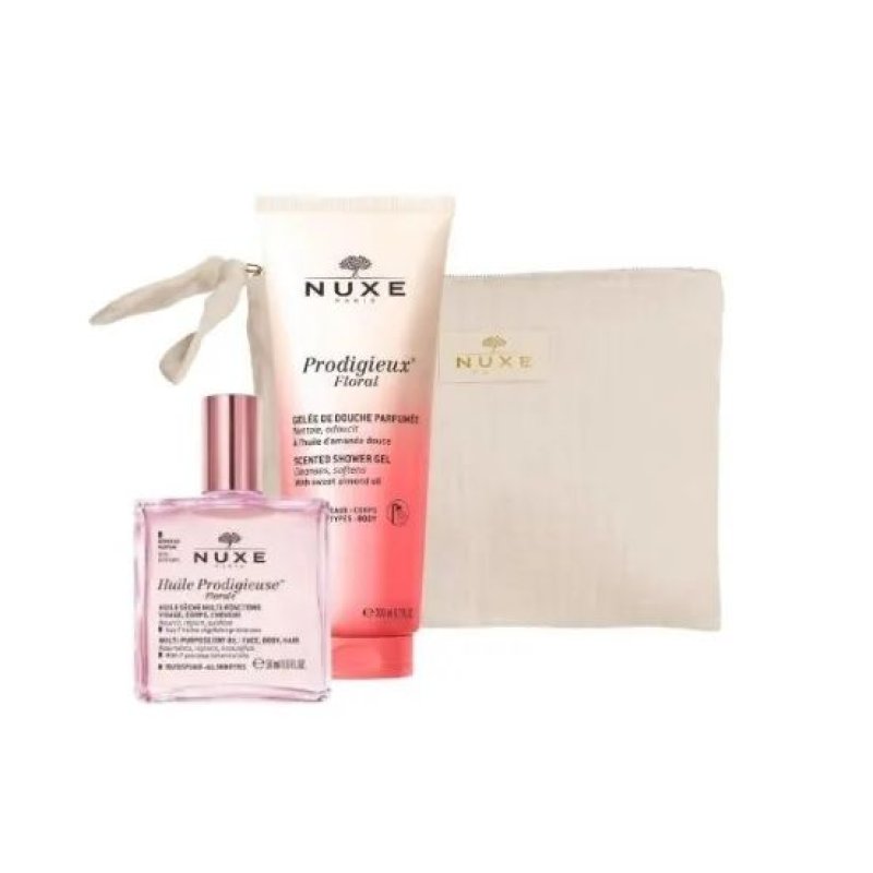 Nuxe Huile Prodigieuse cofanetto olio secco Florale 50 ml e gel doccia 200 ml Nuxe Huile Prodigieuse cofanetto olio secco Florale 50 ml e gel doccia 200 ml