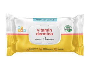 Vitamindermina salviette detergenti lenitive 72 pezzi