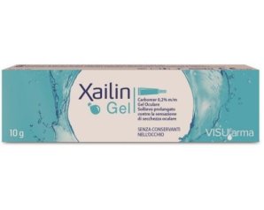 Xailin Gel Oftalmico Lubrificante - Allevia i Sintomi di Secchezza Oculare 10 grammi