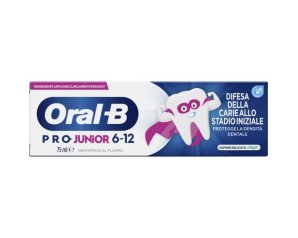 Oral-b pro junior 6-12 anni dentifricio al fluoro 75ml