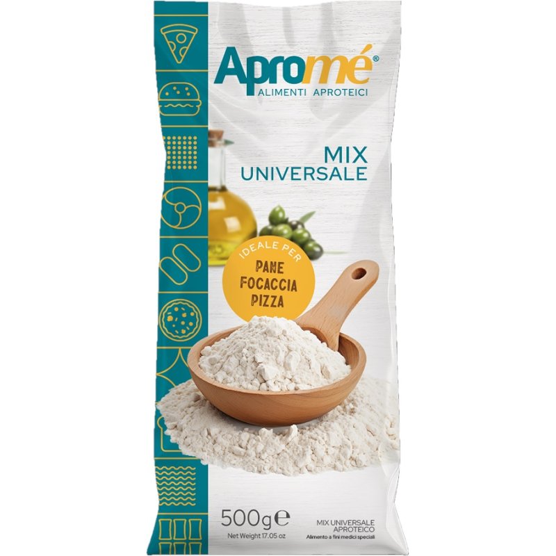 Aprome Mix Universale 500 g aproteico - preparato universale senza glutine per dolci e salati