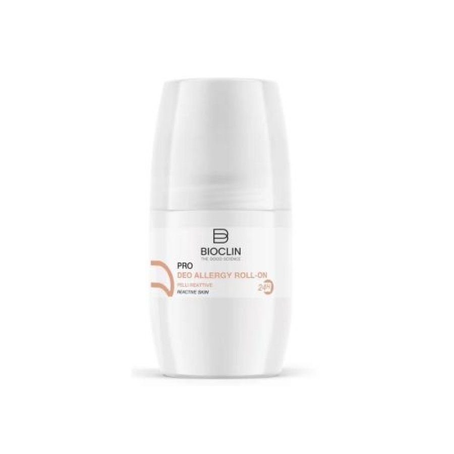 Bioclin pro deo allergy 24h roll-on per pelli reattive 50 grammi Bioclin pro deo allergy 24h roll-on per pelli reattive 50 grammi
