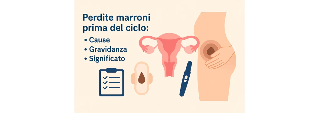  Perdite marroni prima del ciclo: cause, gravidanza e significato