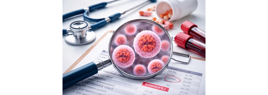 Eosinofili alti e bassi: significato, sintomi, cause e quando preoccuparsi