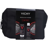 Vichy Homme cofanetto uomo con gel doccia e schiuma da barba - entrambi da 200 ml