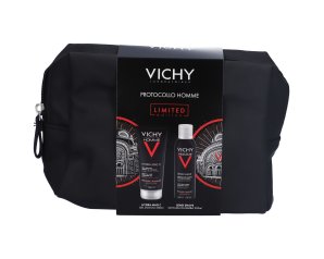 Vichy Homme cofanetto uomo con gel doccia e schiuma da barba - entrambi da 200 ml
