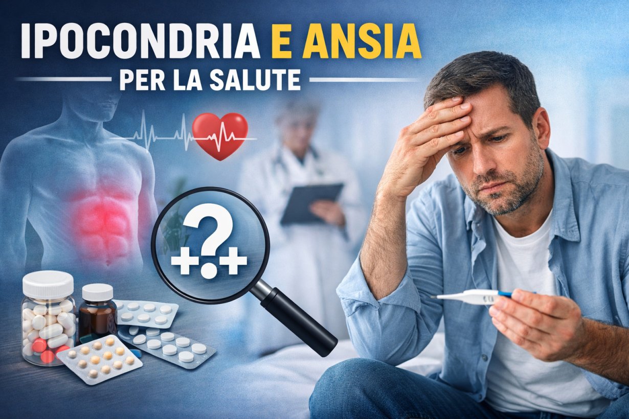 Ipocondria: significato, sintomi fisici, pensieri tipici e come capire se soffri di ansia da malattia