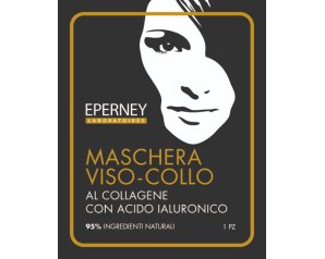 Eperney Maschera Viso-Collo Monouso in TNT al Collagene – trattamento idratante e tonificante 25 ml