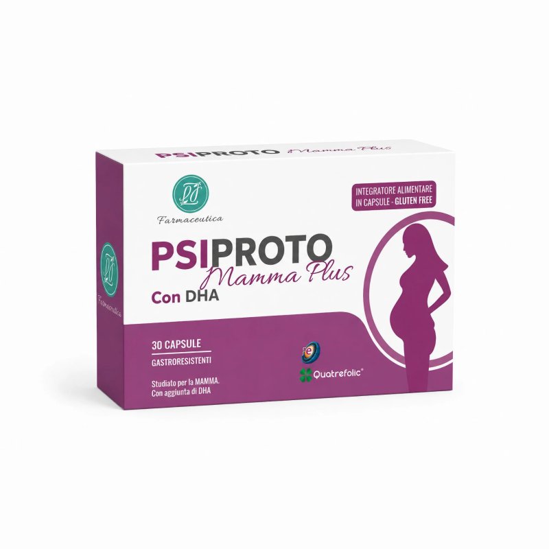 Psiproto mamma plus con dha integratore multivitaminico 30 capsule da 20 g