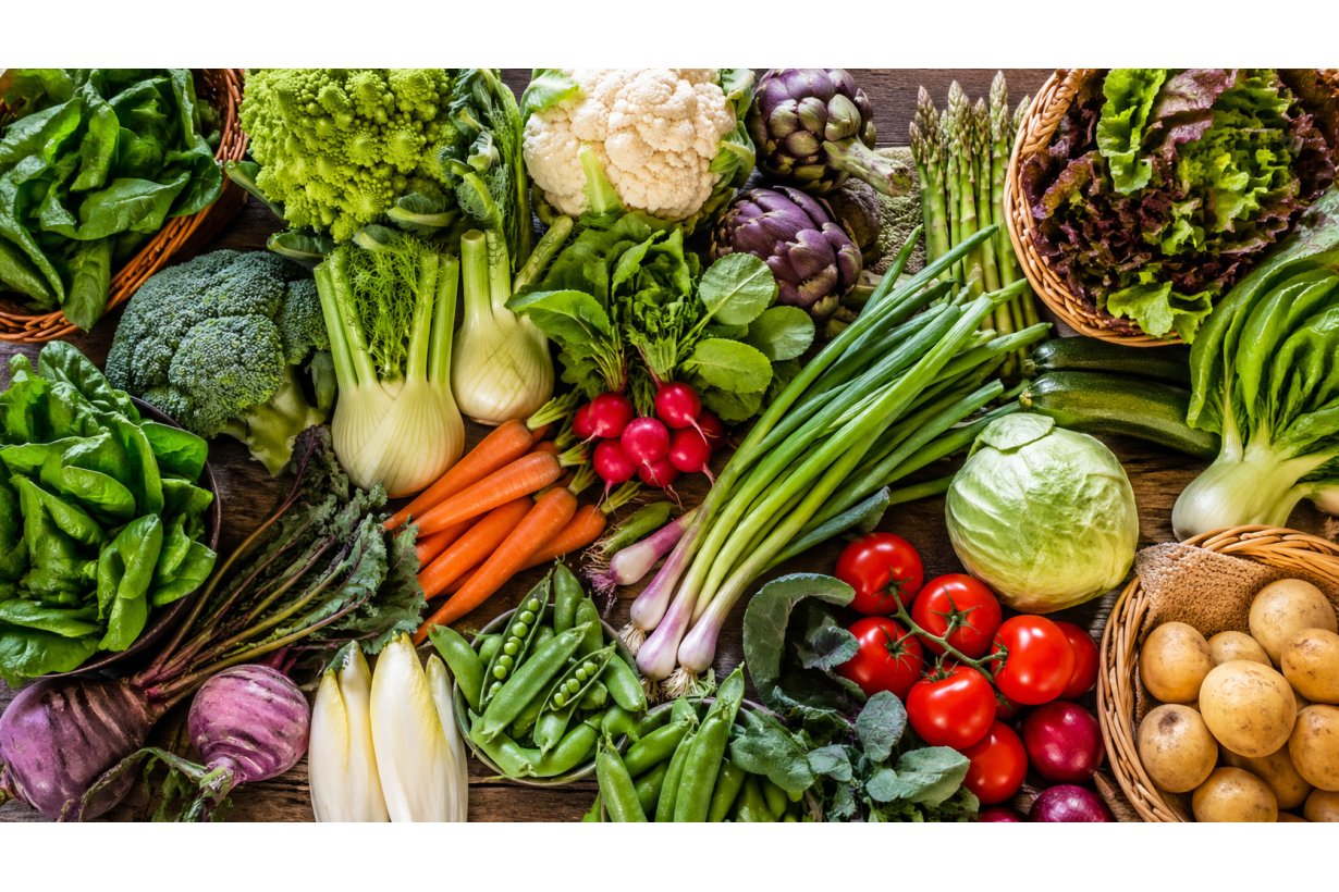 Verdure di stagione: guida completa mese per mese da febbraio a giugno Verdure di stagione: guida completa mese per mese da febbraio a giugno