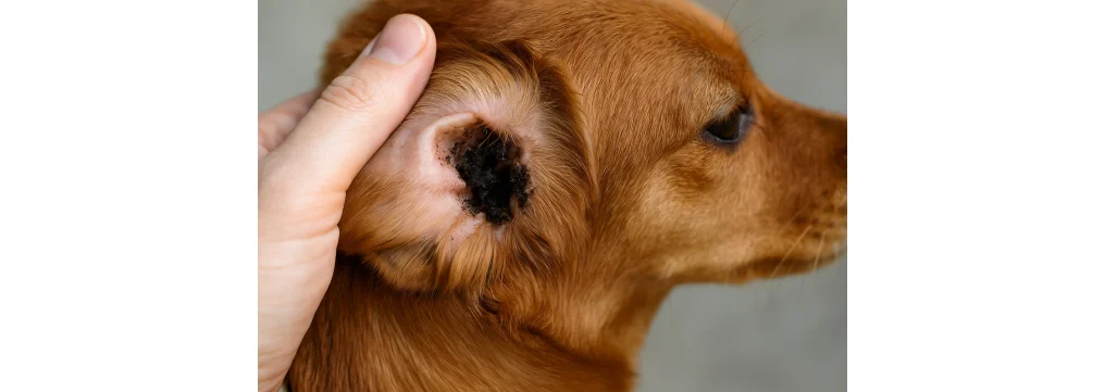 Cerume Nero nel Cane: Rimedi Naturali, Cause e Come Pulire le Orecchie