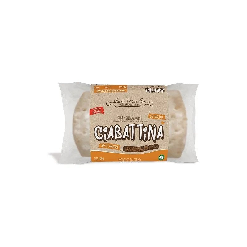 Ciabattina Senza Glutine 50 g LUCA TOMASELLO
