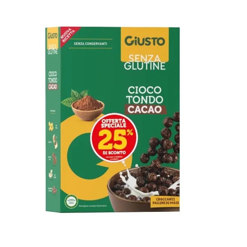 Cioco Tondo Cacao Senza Glutine 150 g GIUSTO SENZA GLUTINE
