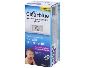 Clearblue test di ovulazione digitale 20 pezzi