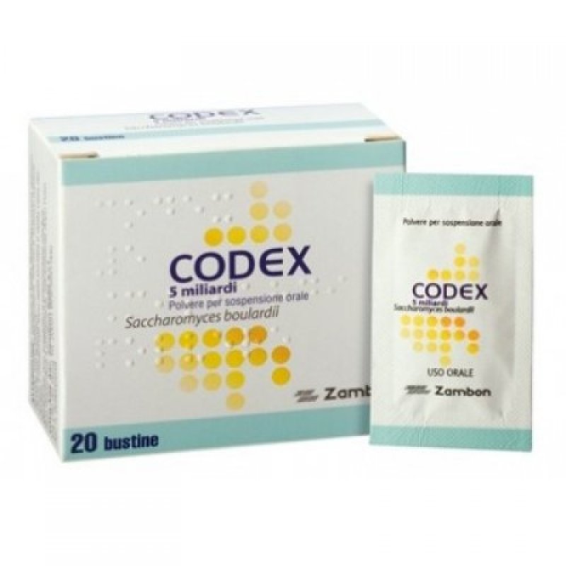 Codex 5 Miliardi Polvere Per Sospensione Orale 20 Bustine Codex 5 Miliardi Polvere Per Sospensione Orale 20 Bustine