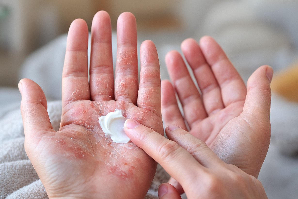 Eczema alle mani: cause, stress e come prendersi cura della pelle Eczema alle mani: cause, stress e come prendersi cura della pelle