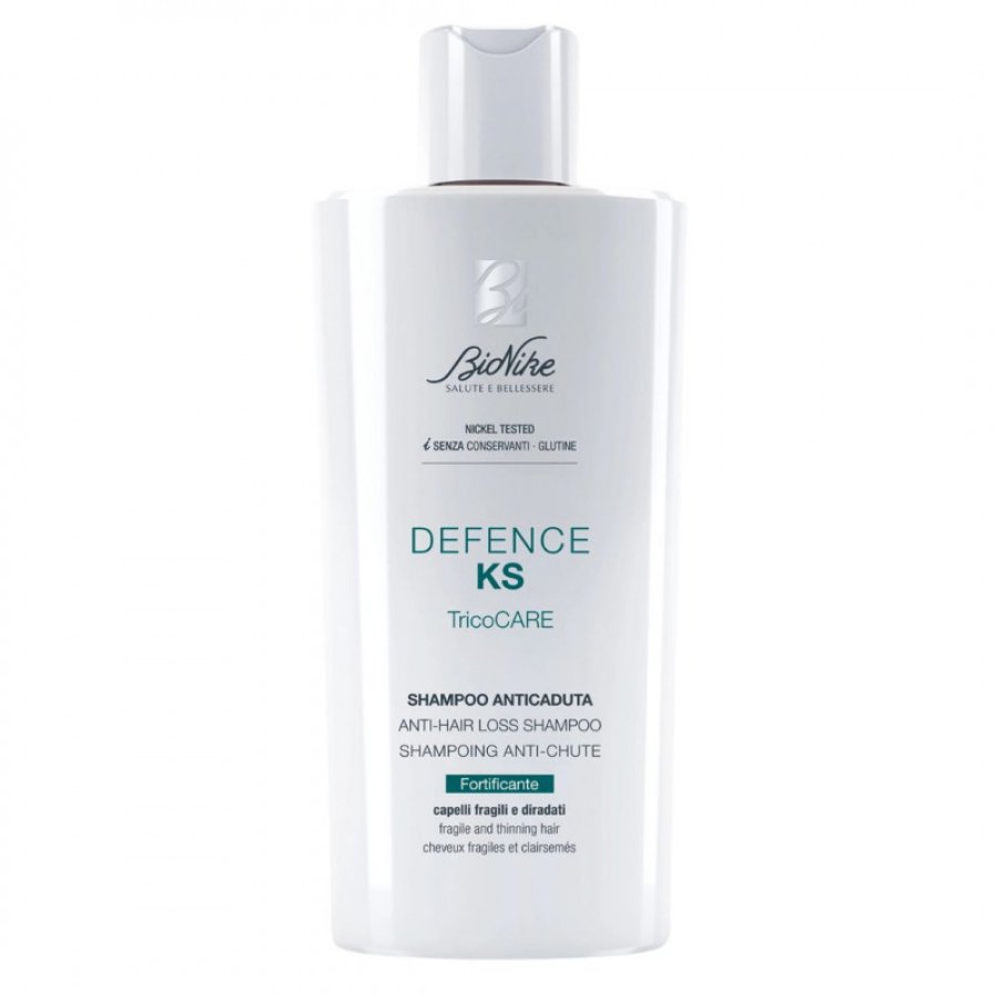 Defence KS Shampoo Anticaduta Hair Rinforzante Capelli Fragili 200 ml Defence KS Shampoo Anticaduta Hair Rinforzante Capelli Fragili 200 ml