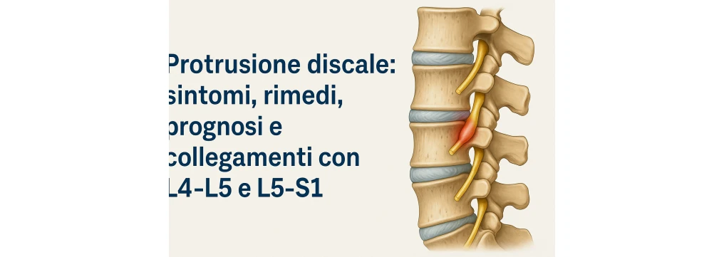 Protrusione discale: cura, gravità, cosa evitare e rimedi