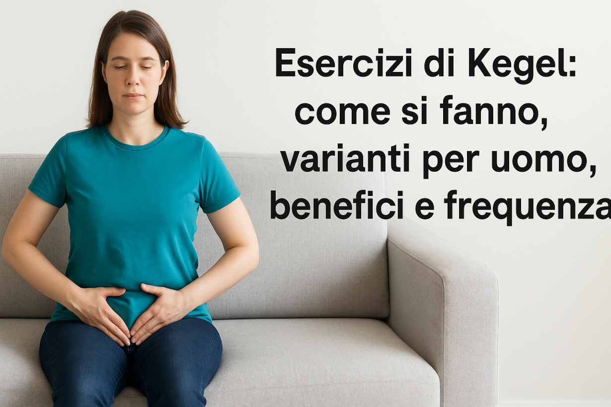 Esercizi di Kegel: come si fanno, varianti per uomo, benefici e frequenza
