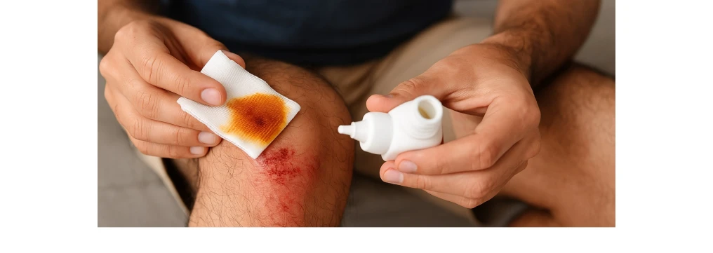 Betadine: a cosa serve, dove non usarla e come disinfettare correttamente le ferite
